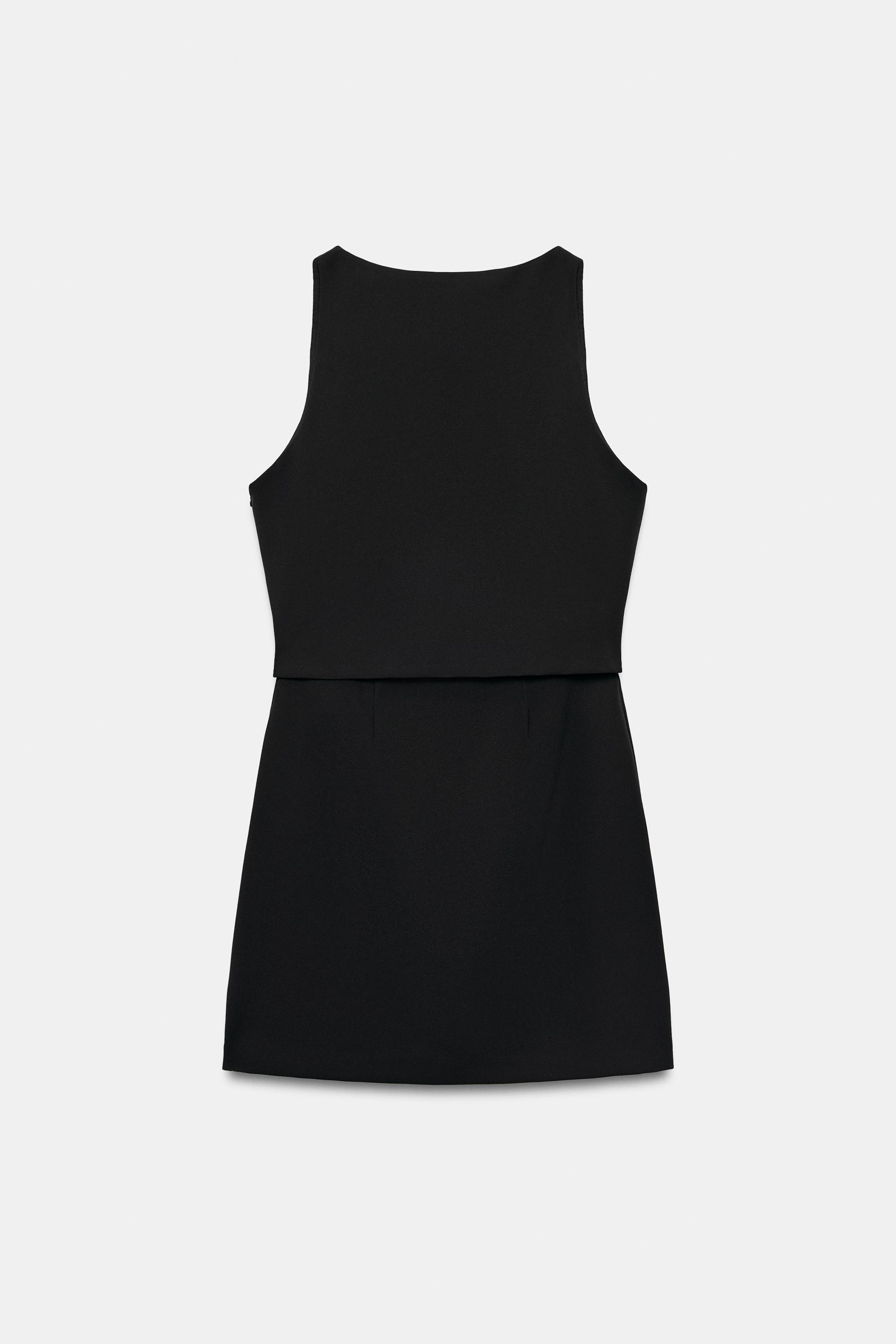 SHORT BACK OPENING DRESS